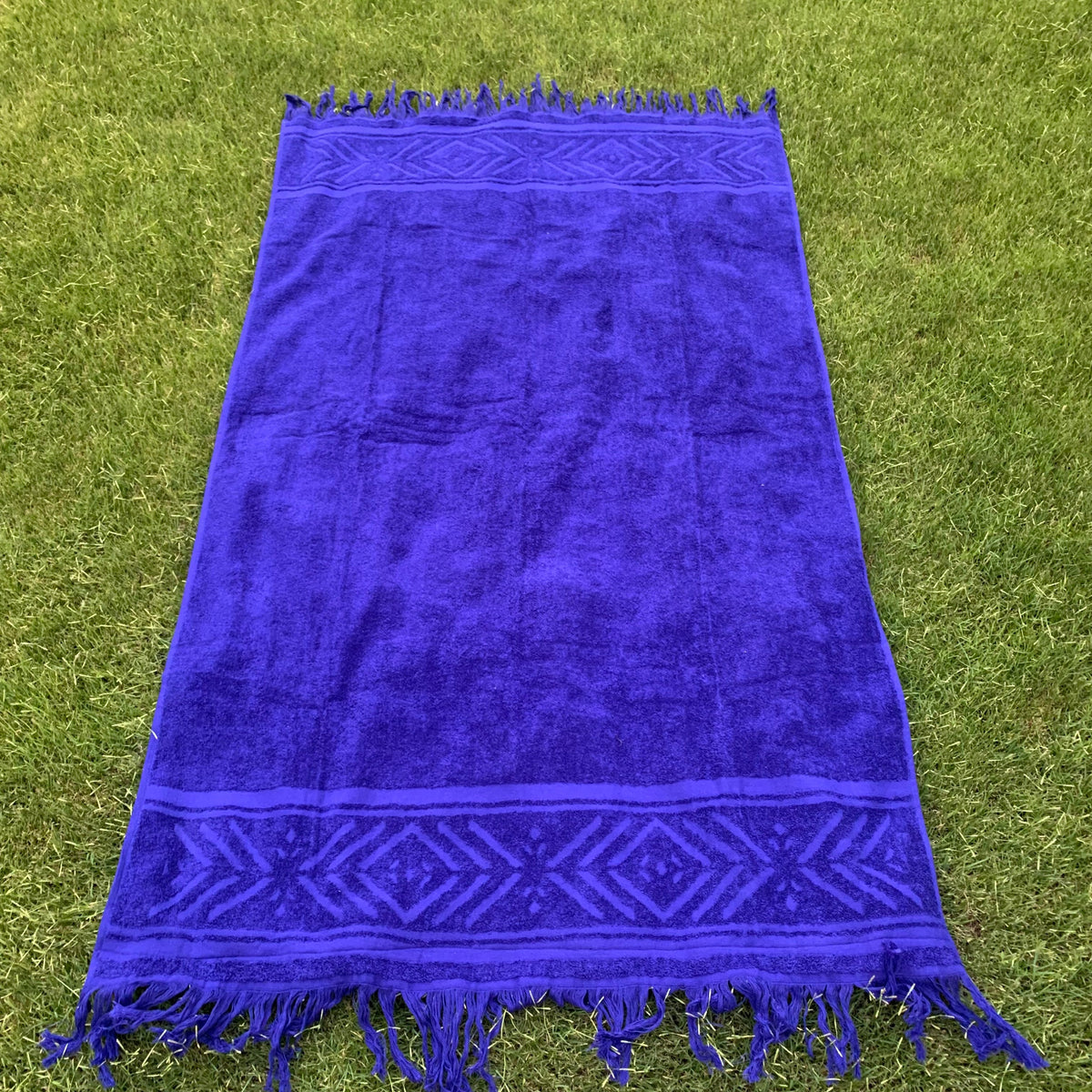 Pepsi blue Beach towel – CottonLandlinens