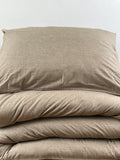 Brownish Percale Duvet Cover