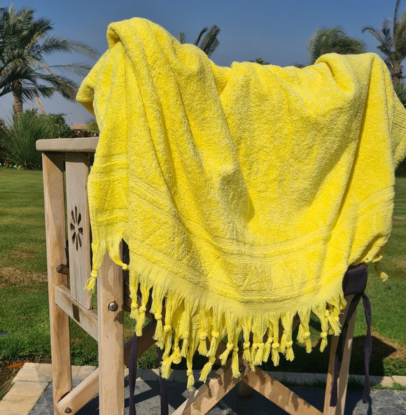 Yellow Beach Towels