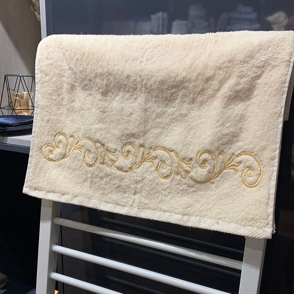 Embroidered Face Towel