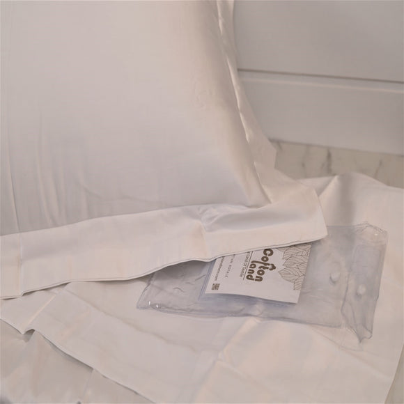 White Sateen Bedsheet