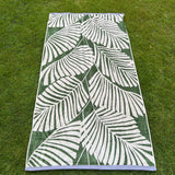 Green Leaves Beach towel