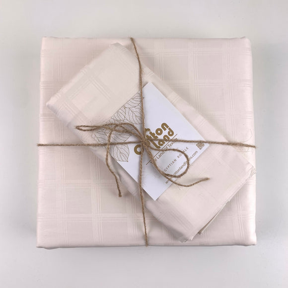 Squares Duvet Cover Sateen set