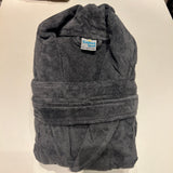 Plain Dark Grey Bathrobe