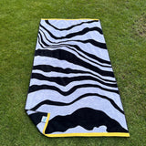 Zebra Beach towel