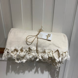 Organic Off White Beach Towels