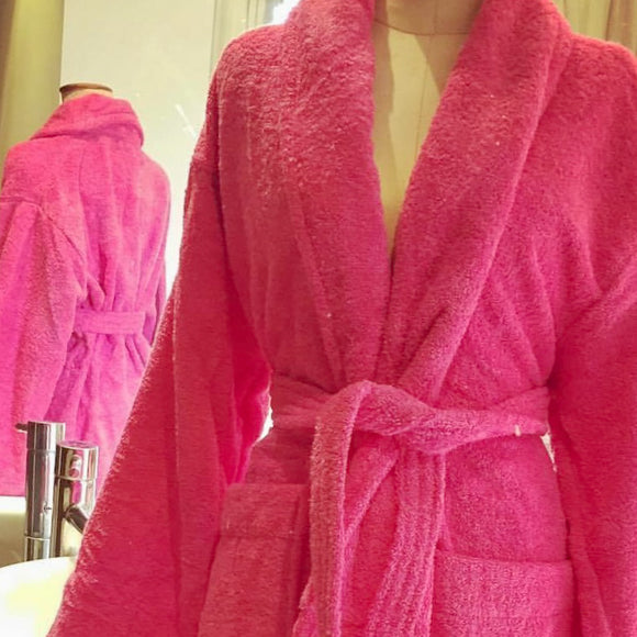 Fuchsia Bathrobe