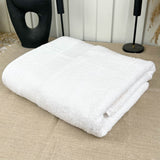 White Shower Towel