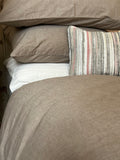 Brownish Percale Duvet Cover