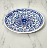 "Bleu blanche" plate