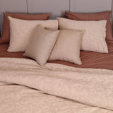 Motif Cream Bedspread