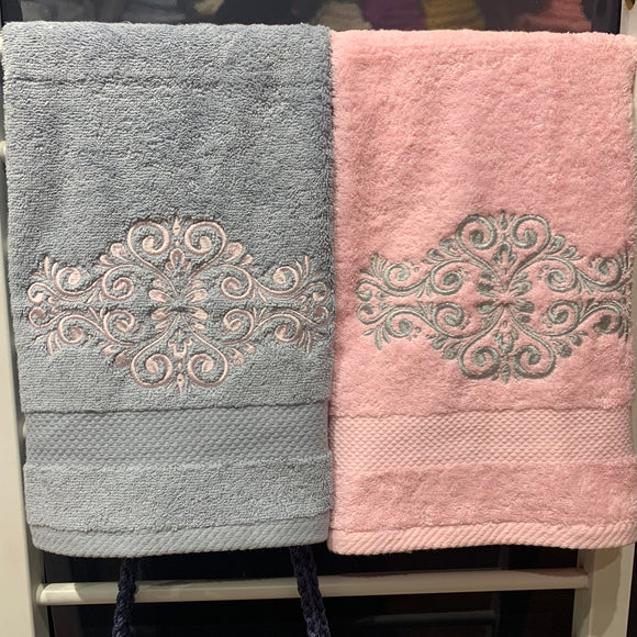 Embroidered Hand Towels