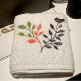 Embroidered Face Towel