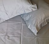 Silver Sateen Bedsheet